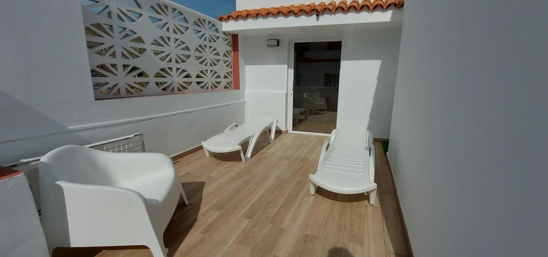Apartmán Las Olas Atico Penhouse With Terrace And Sea View, 2 Bedrooms La Caleta